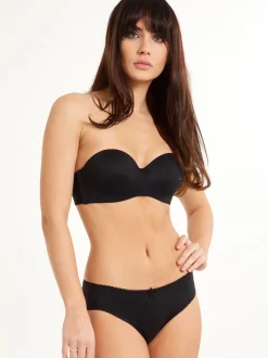 LingaDore Damen Trägerlos BH in schwarz