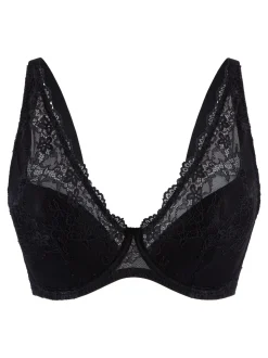 LingaDore Damen Triangle plunge BH DAILY in schwarz