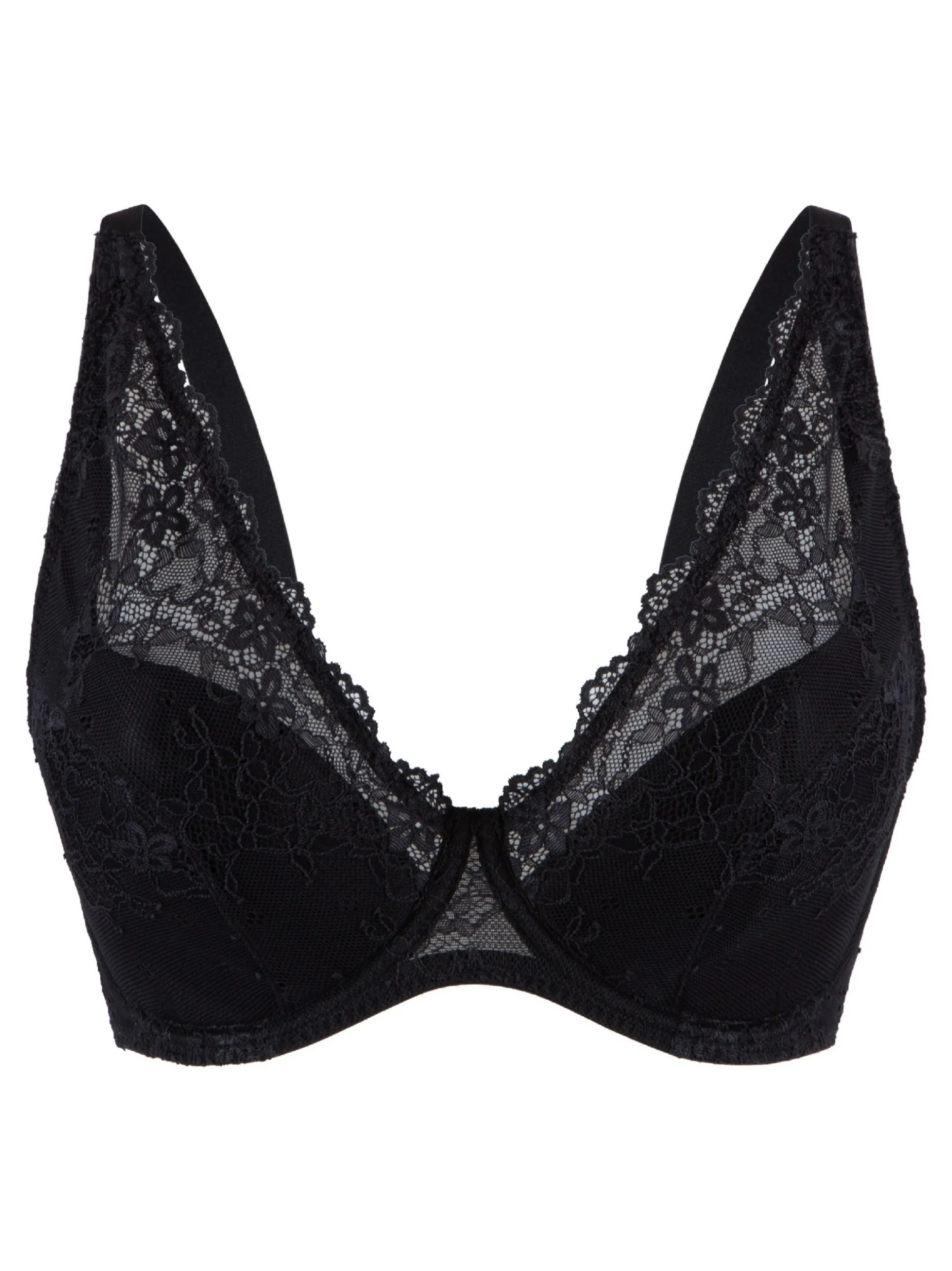 LingaDore Damen Triangle plunge BH DAILY in schwarz