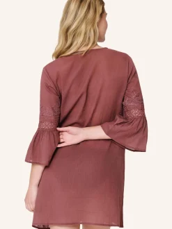 LingaDore Damen Tunik in braun