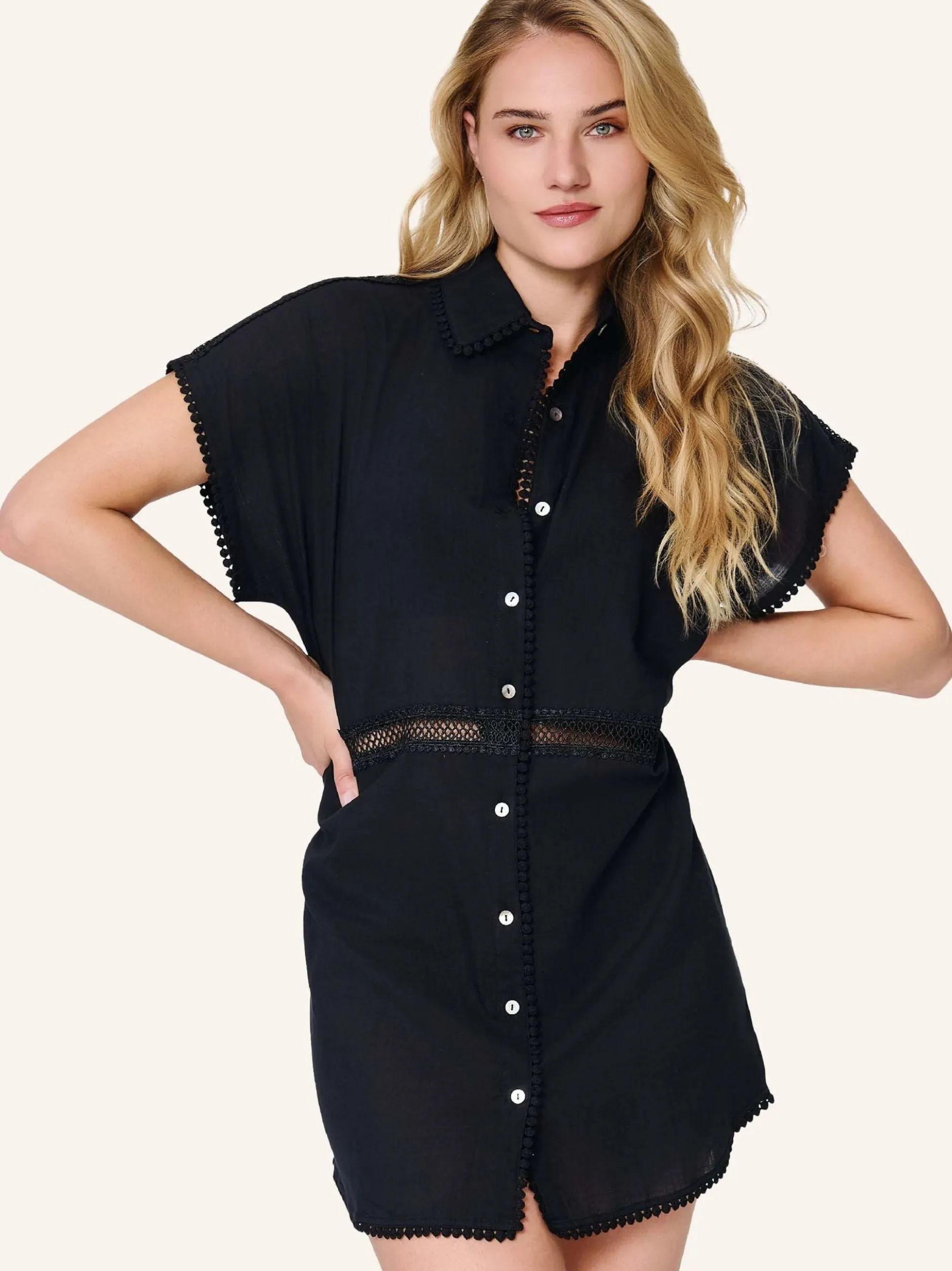 LingaDore Damen Tunik in schwarz