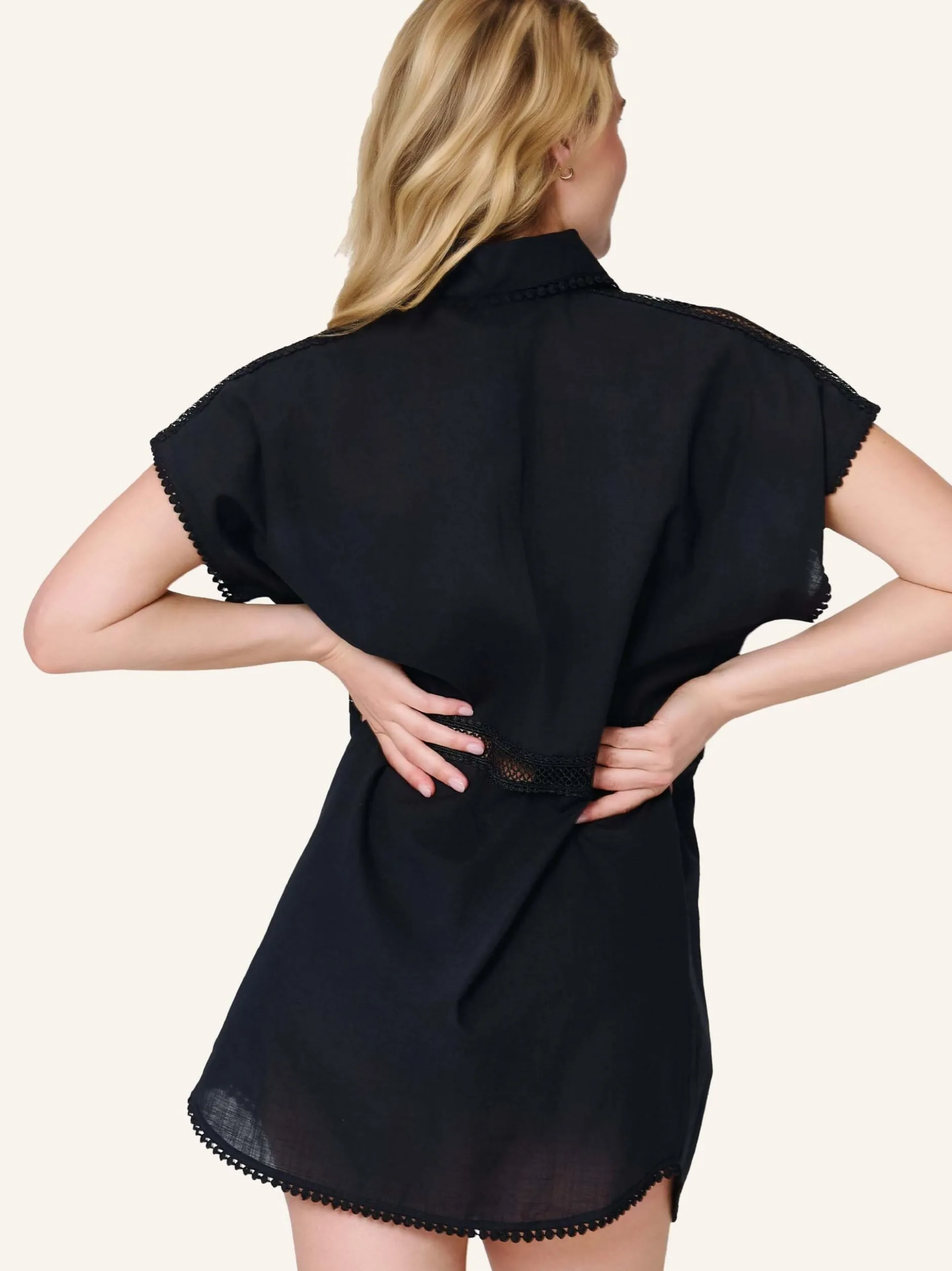 LingaDore Damen Tunik in schwarz