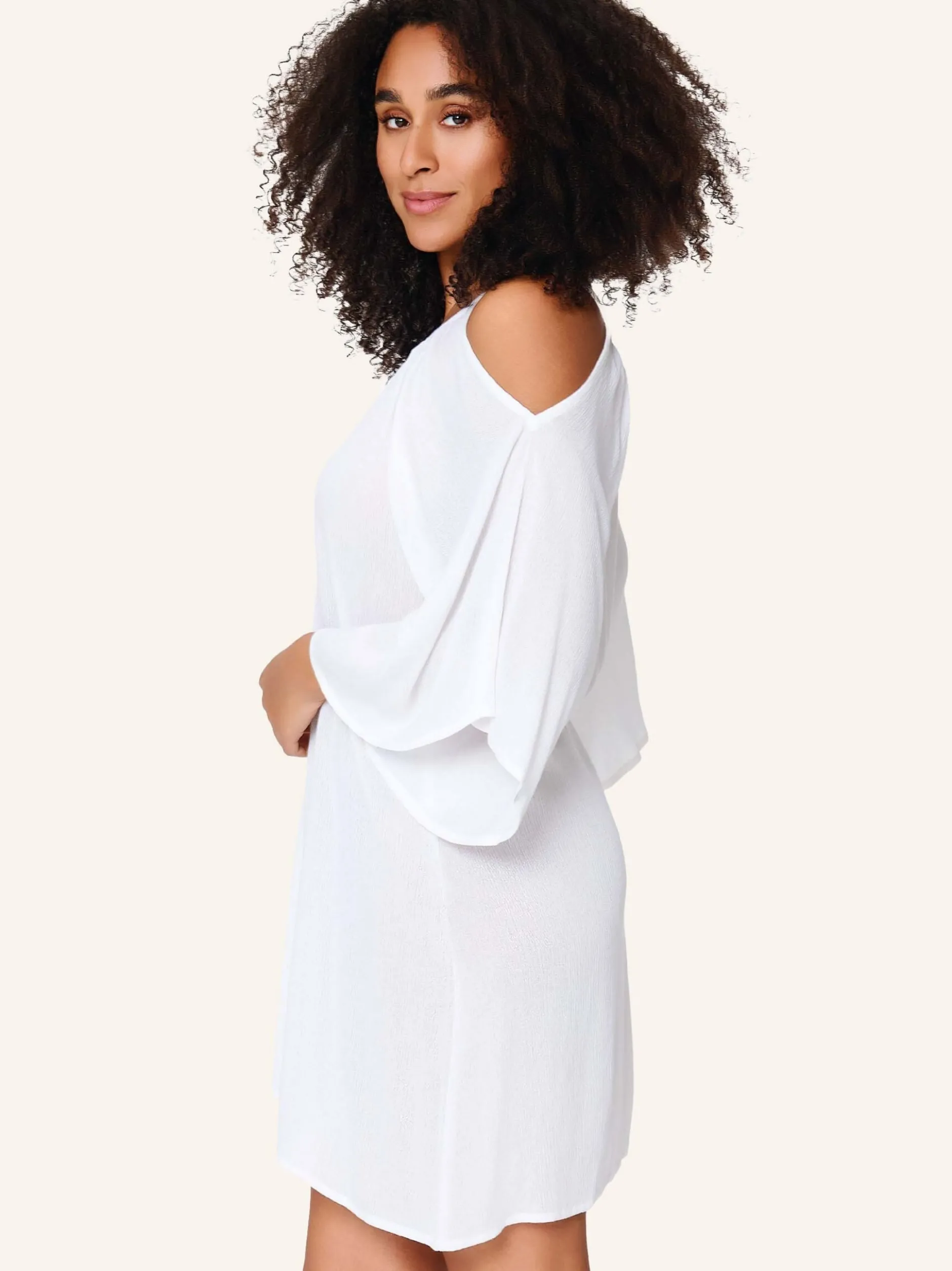 LingaDore Damen Tunik in weiß