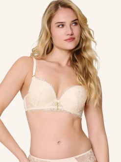 LingaDore Damen up BH Push in beige