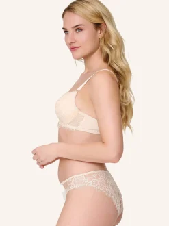 LingaDore Damen up BH Push in beige