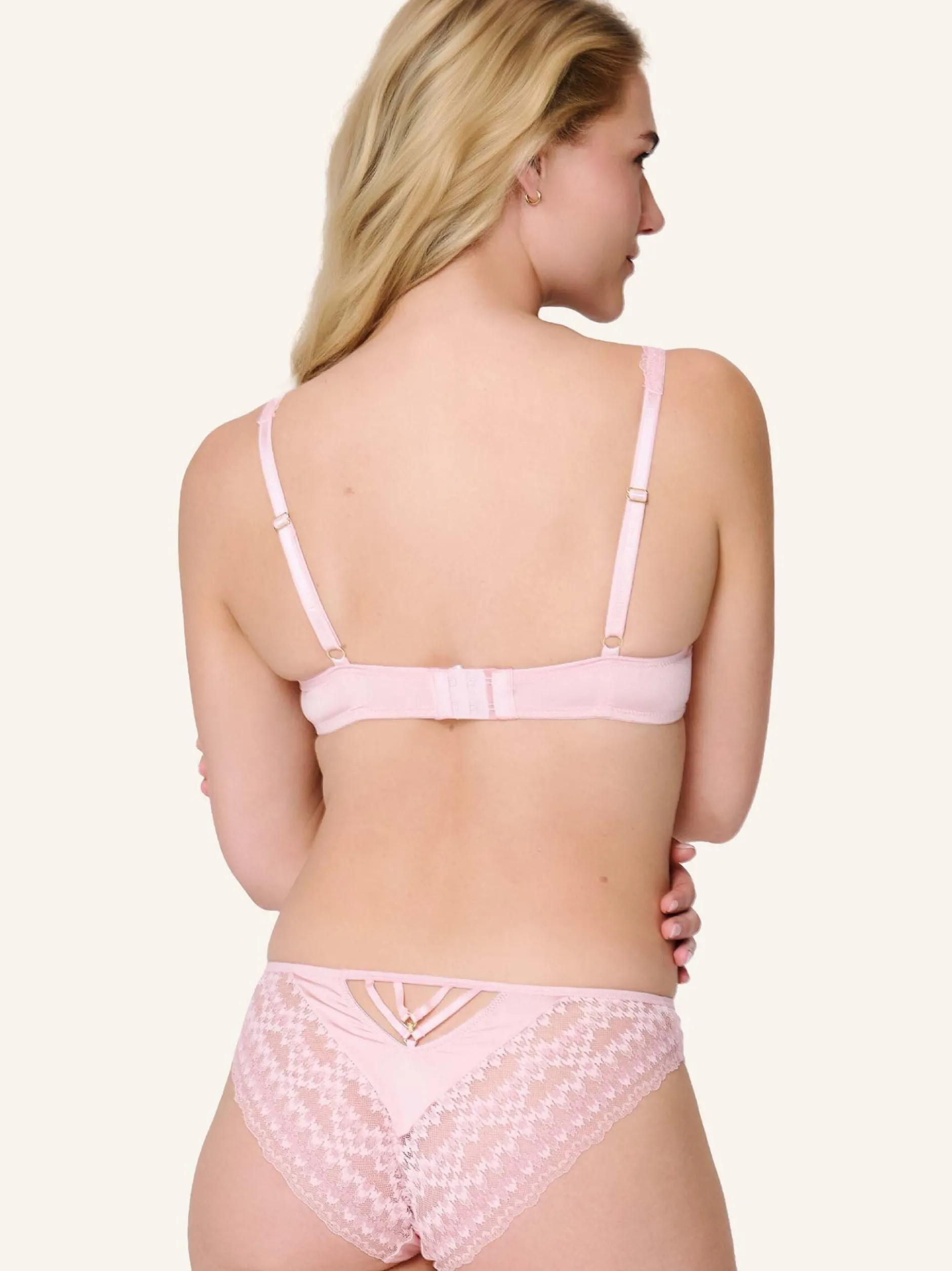 LingaDore Damen up BH Push in rosa