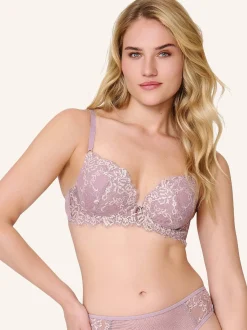 LingaDore Damen up BH Push in taupe