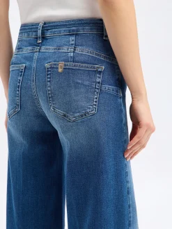 Liu Jo Collection Damen Jeans - Good Flare in medium stone