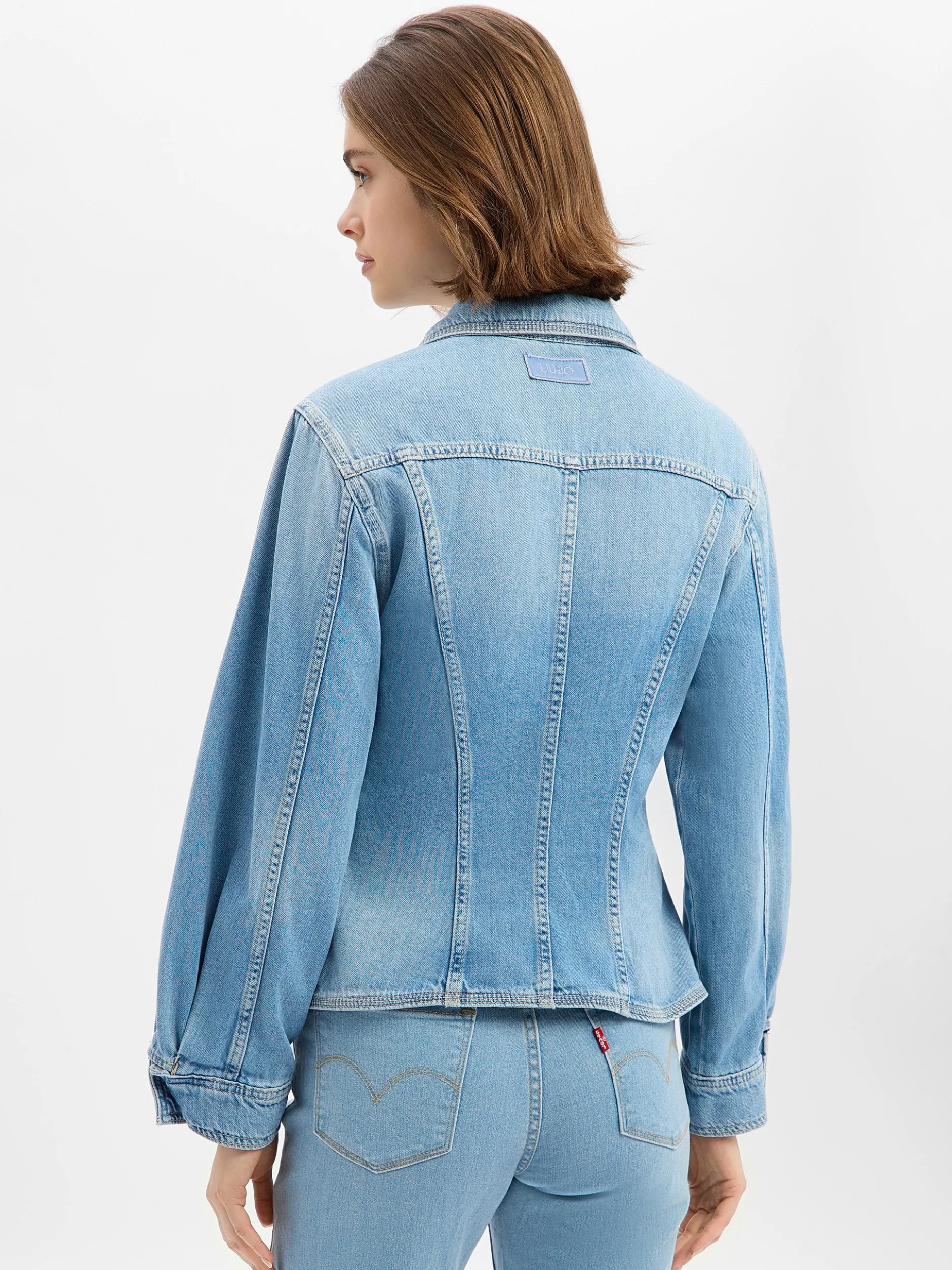 Liu Jo Collection Damen Jeansjacke in bleached