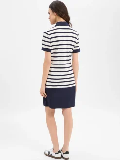 Liu Jo Collection Damen Jerseykleid in marine ecru