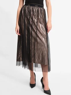 Liu Jo Collection Damen Rock in roségold schwarz