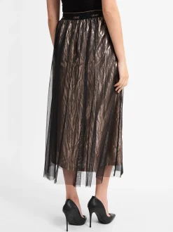 Liu Jo Collection Damen Rock in roségold schwarz