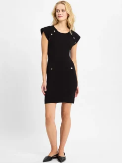 Liu Jo Collection Damen Strickkleid in schwarz