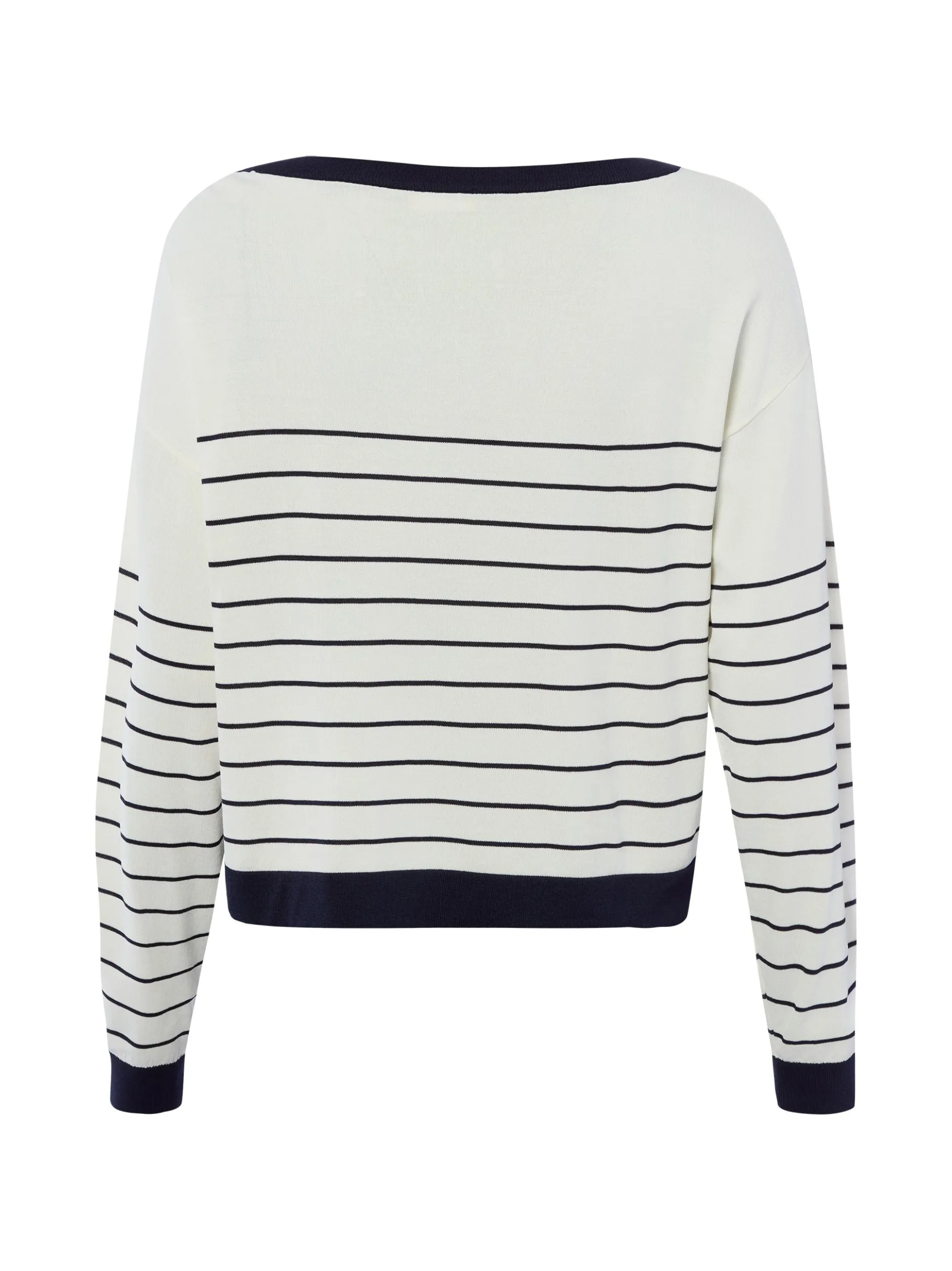 Liu Jo Collection Damen Strickpullover in ecru marine