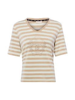 Liu Jo Collection Damen T-Shirt in ecru beige