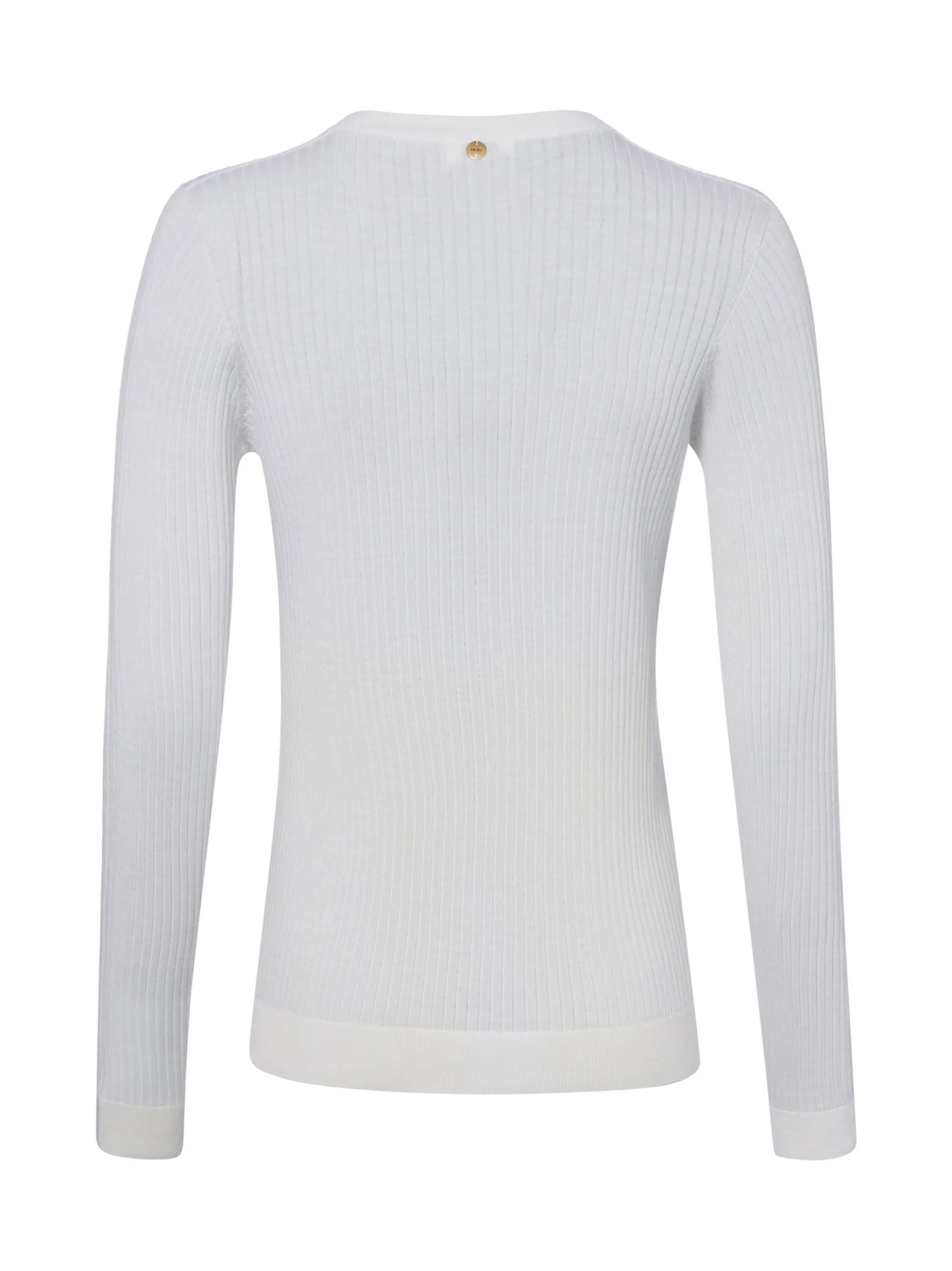Liu Jo Collection Damen Wollpullover - Bianco Iana in ecru