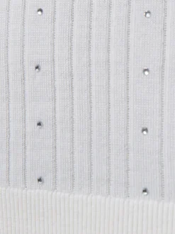 Liu Jo Collection Damen Wollpullover - Bianco Iana in ecru