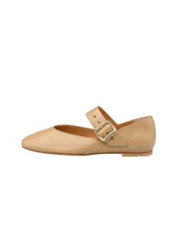 Lloyd Damen Ballerina in beige - 0,5 cm Absatz