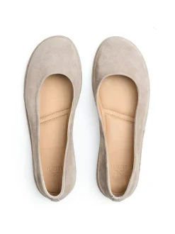 Lloyd Damen Ballerina in beige - 0 cm Absatz