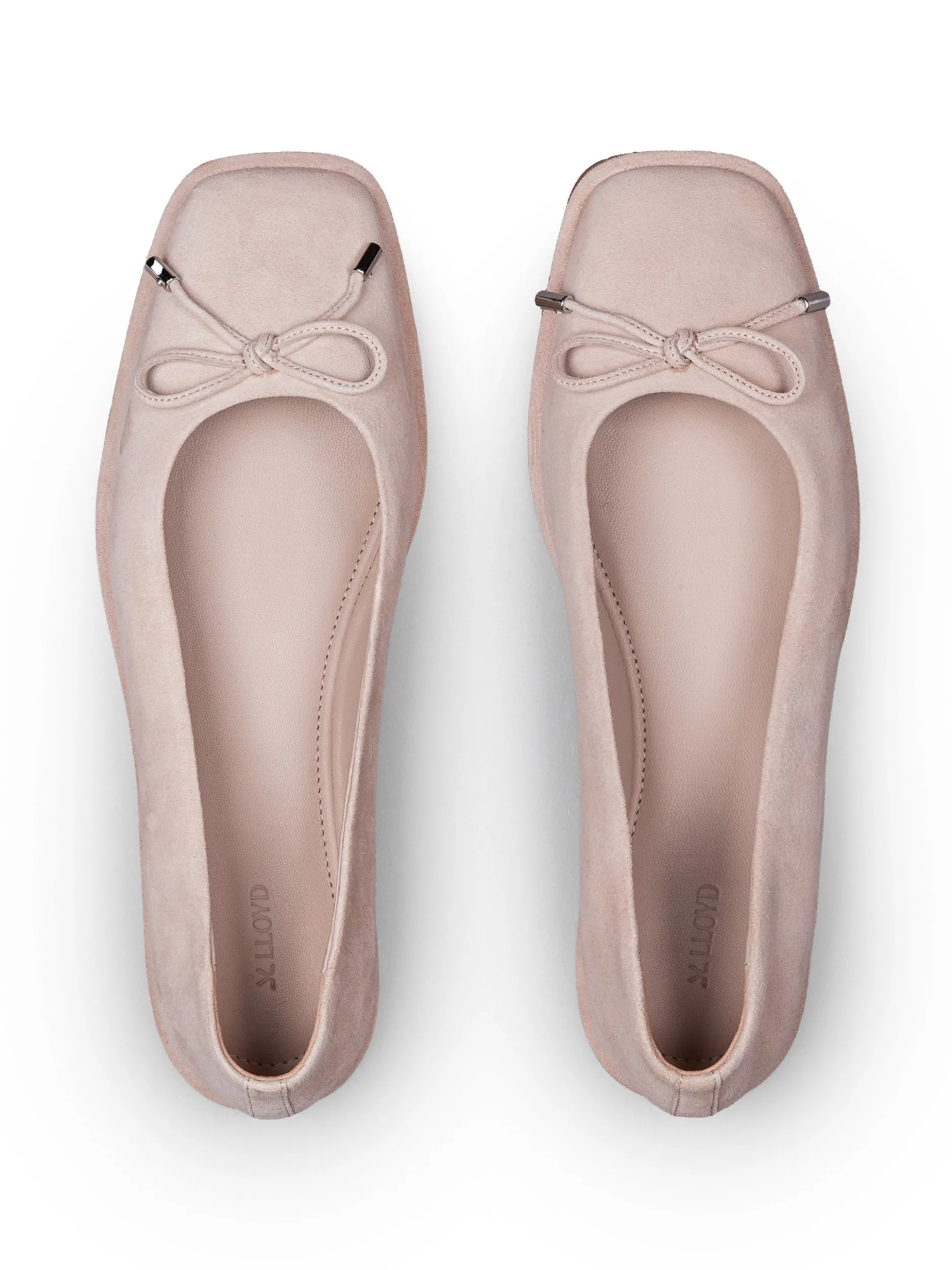 Lloyd Damen Ballerina in beige - 1,5 cm Absatz