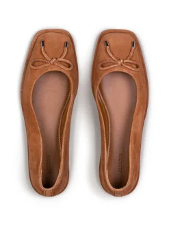 Lloyd Damen Ballerina in cognac - 1,5 cm Absatz