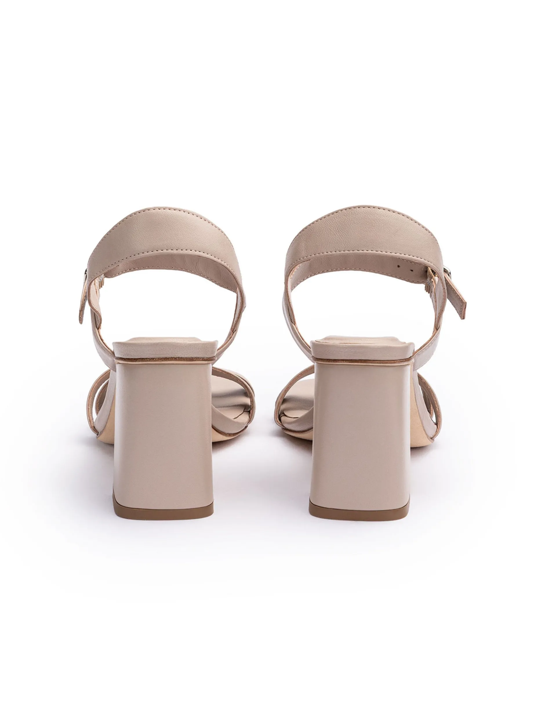 Lloyd Damen Sandale in beige - 7,5 cm Absatz