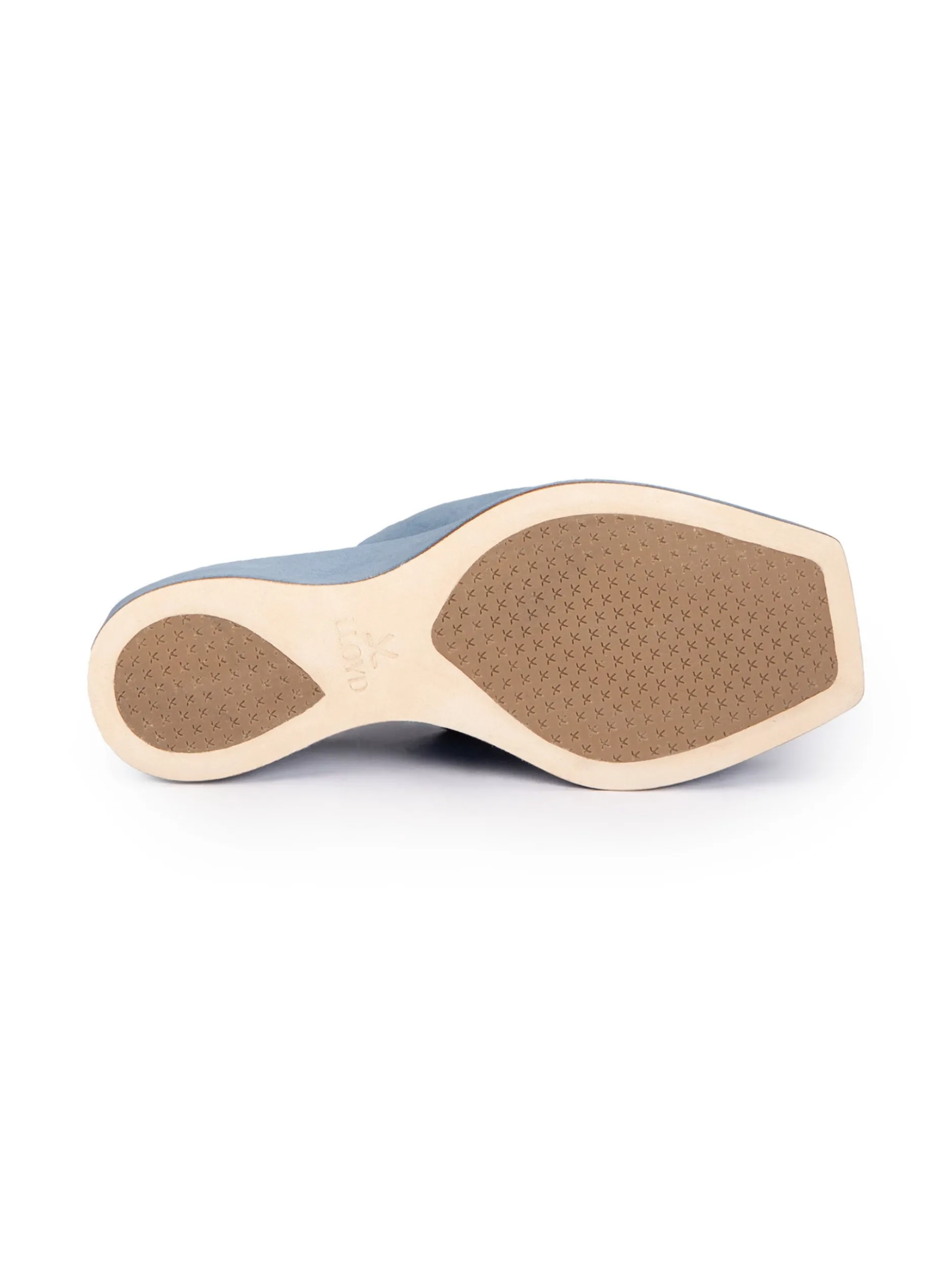 Lloyd Damen Sandale in blau - 5,0 cm Absatz