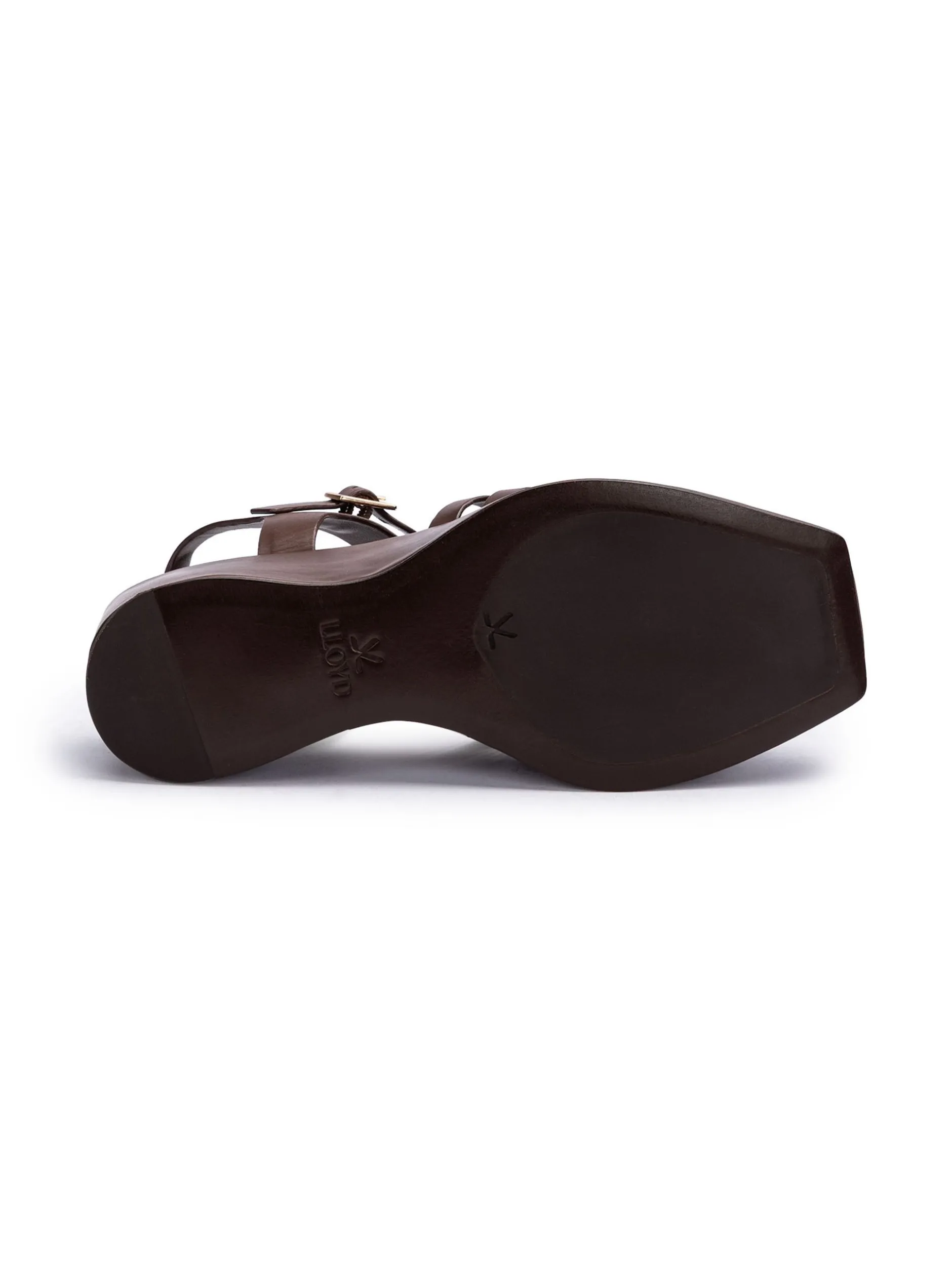 Lloyd Damen Sandale in braun - 5,0 cm Absatz