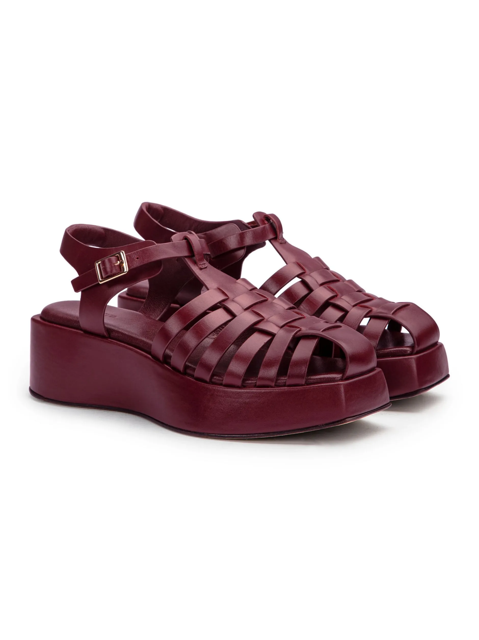 Lloyd Damen Sandale in rot - 5,0 cm Absatz