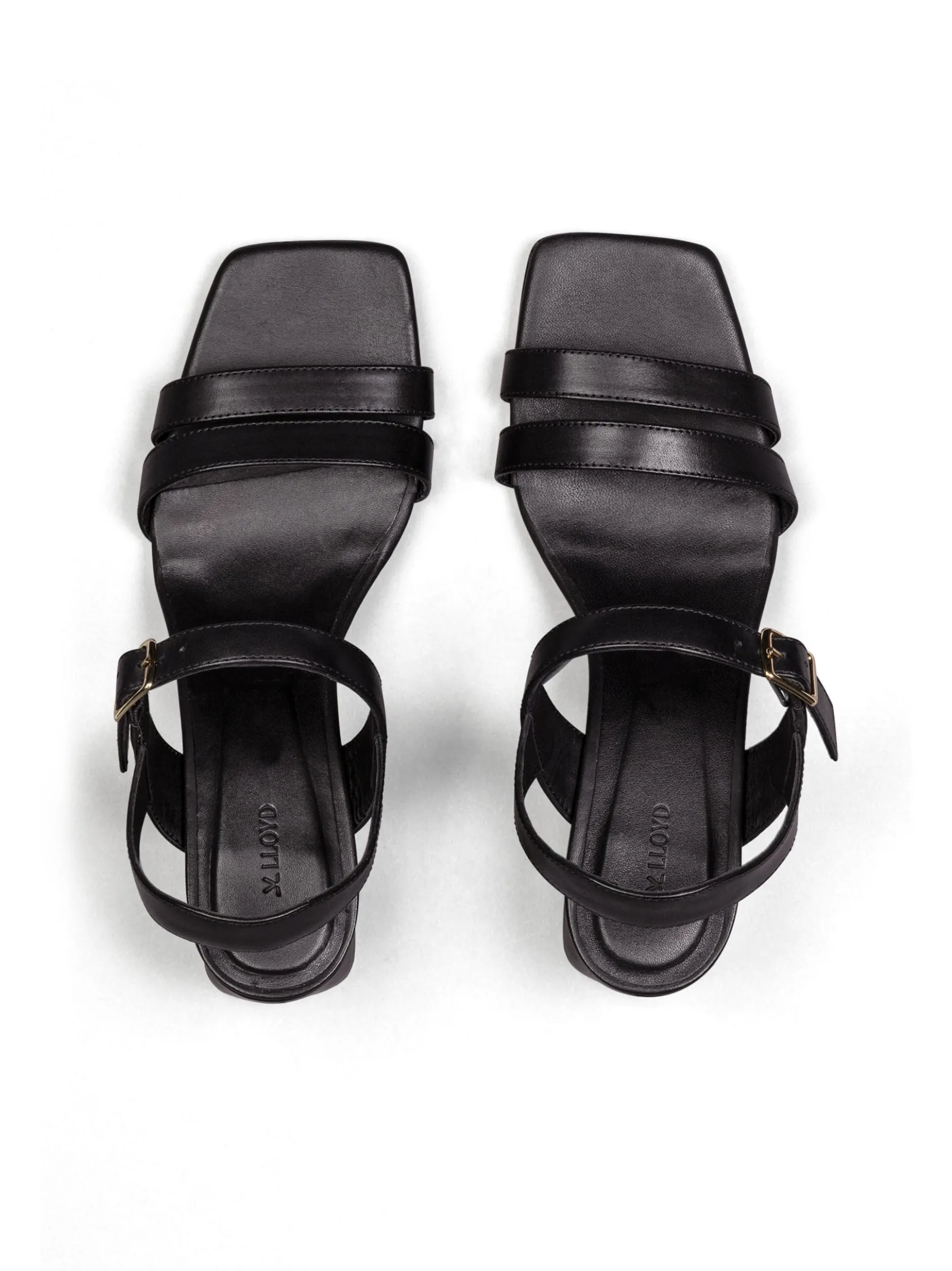 Lloyd Damen Sandale in schwarz - 5,5 cm Absatz