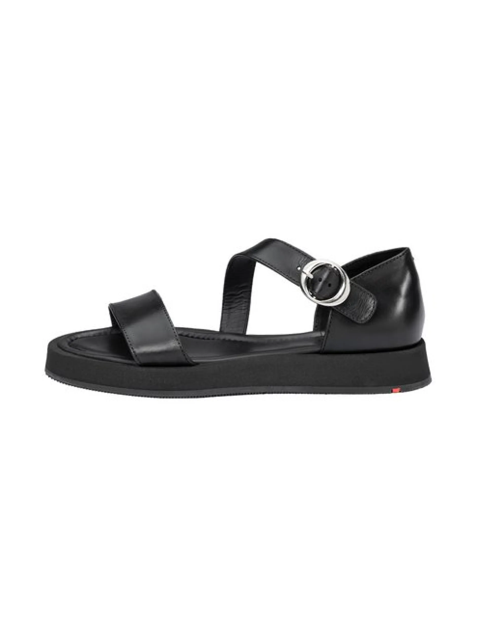 Lloyd Damen Sandale in schwarz - 1,0 cm Absatz