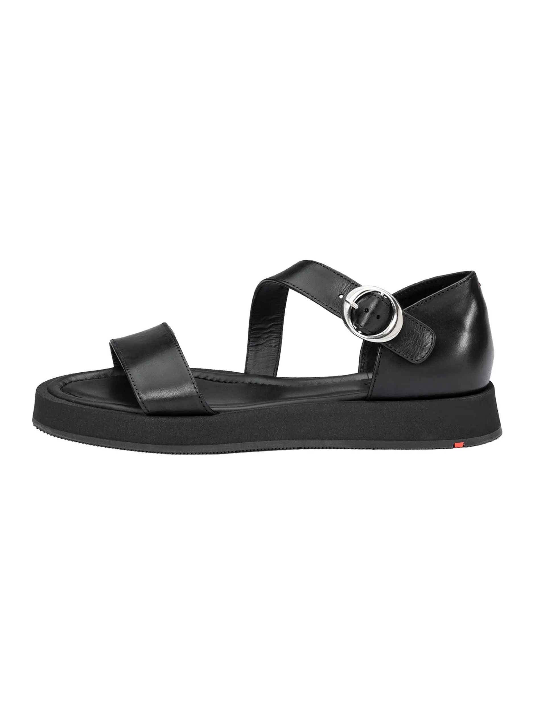 Lloyd Damen Sandale in schwarz - 1,0 cm Absatz