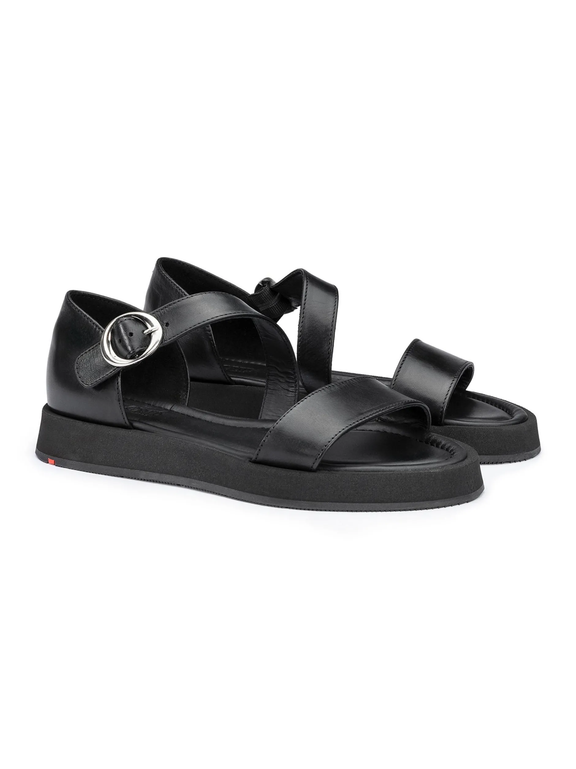 Lloyd Damen Sandale in schwarz - 1,0 cm Absatz