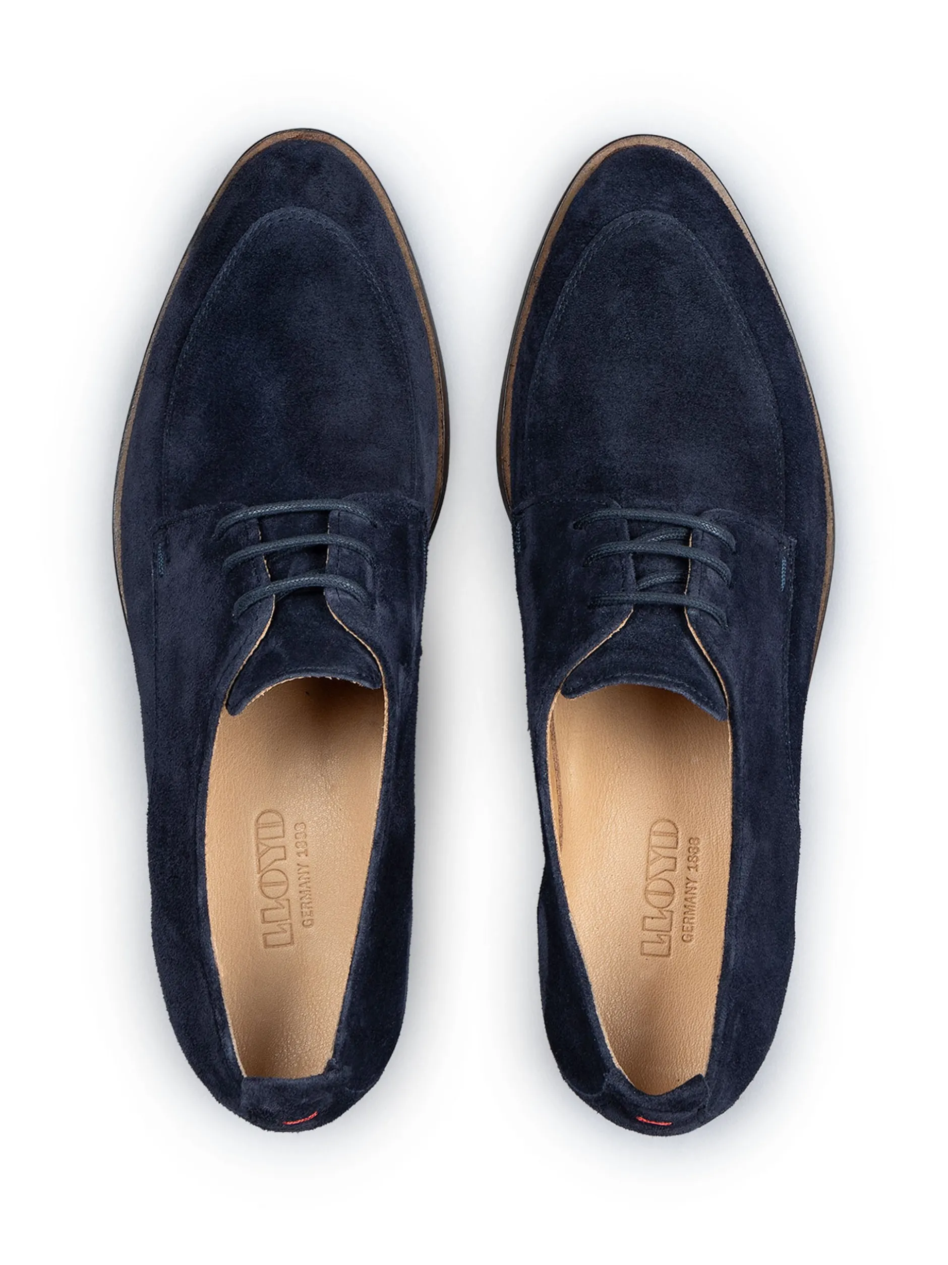 Lloyd Damen Schnürschuh in blau - 2,0 cm Absatz
