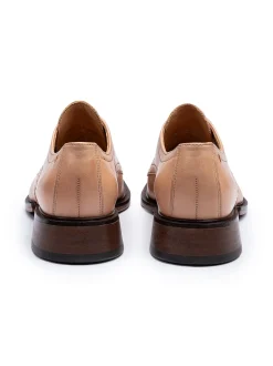 Lloyd Damen Schnürschuh in cognac - 2,5 cm Absatz