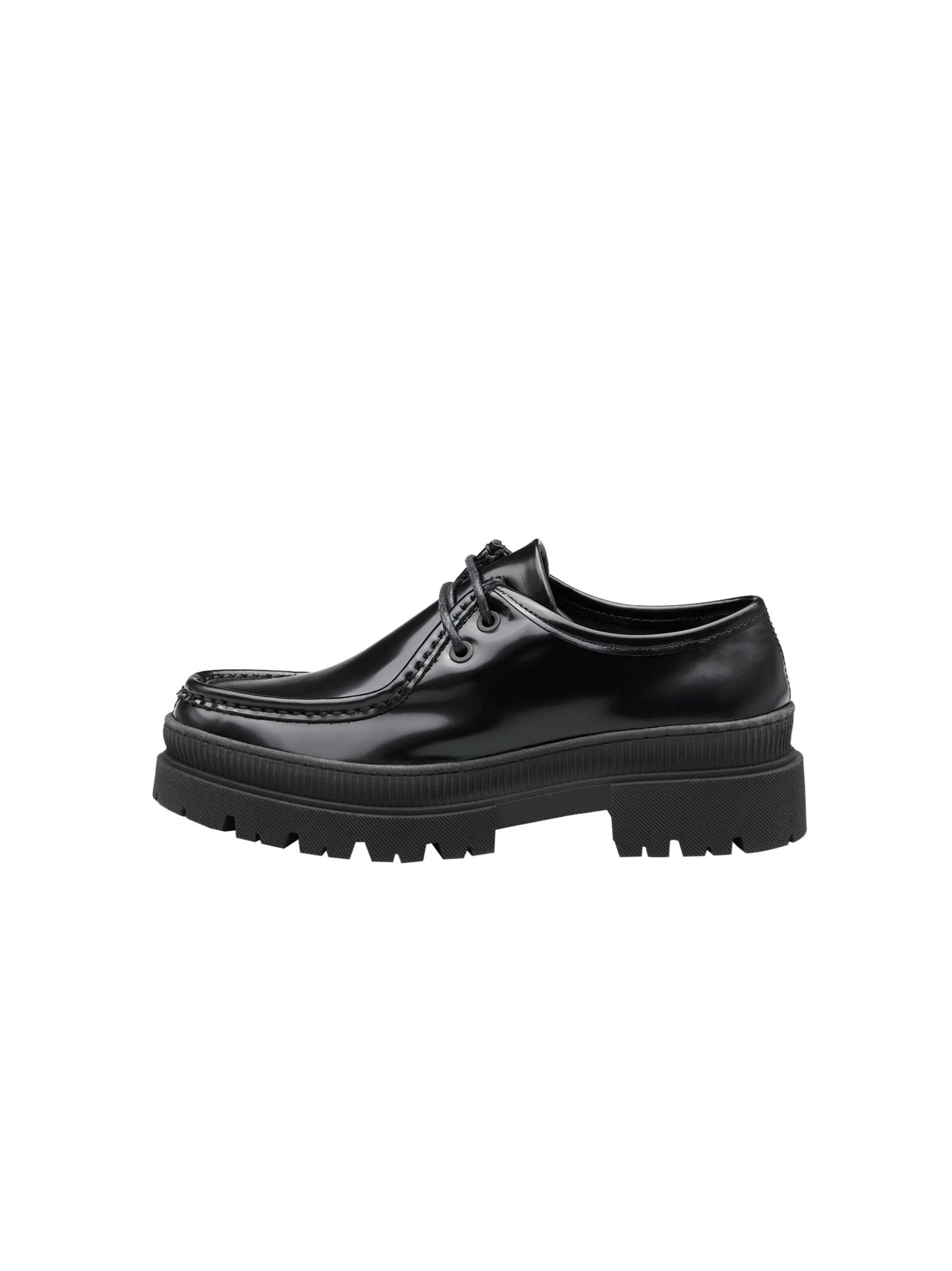 Lloyd Damen Schnürschuh in schwarz - 0 cm Absatz