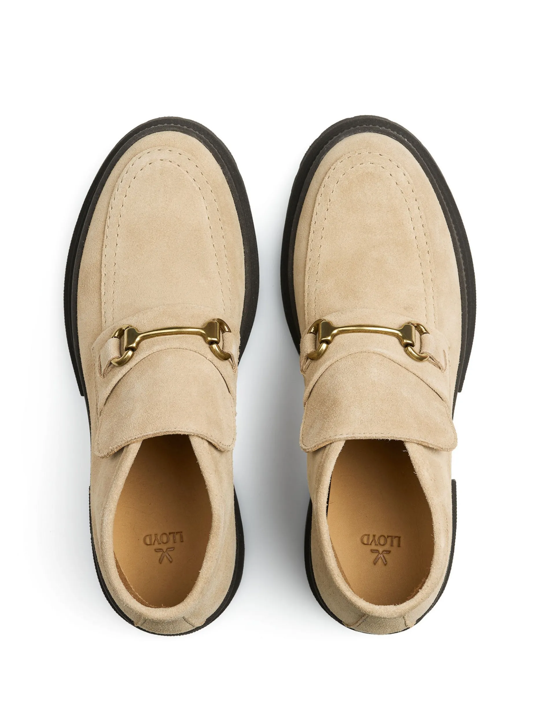 Lloyd Damen Slipper in beige - 0 cm Absatz