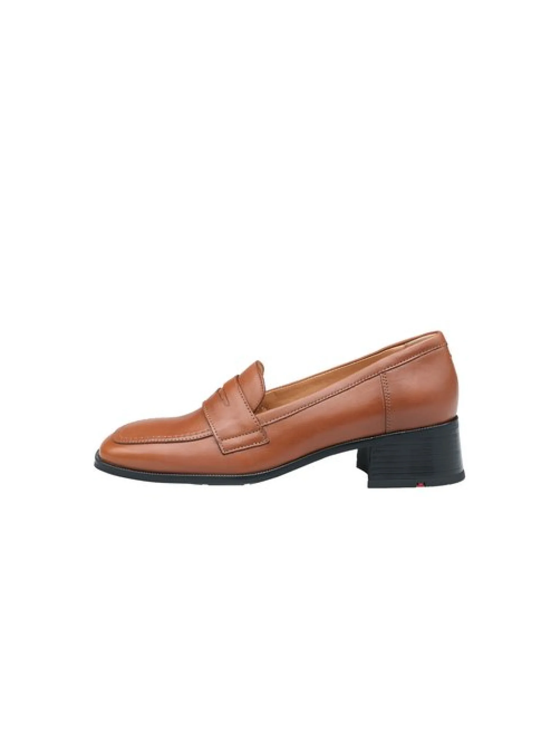 Lloyd Damen Slipper in cognac - 4,0 cm Absatz
