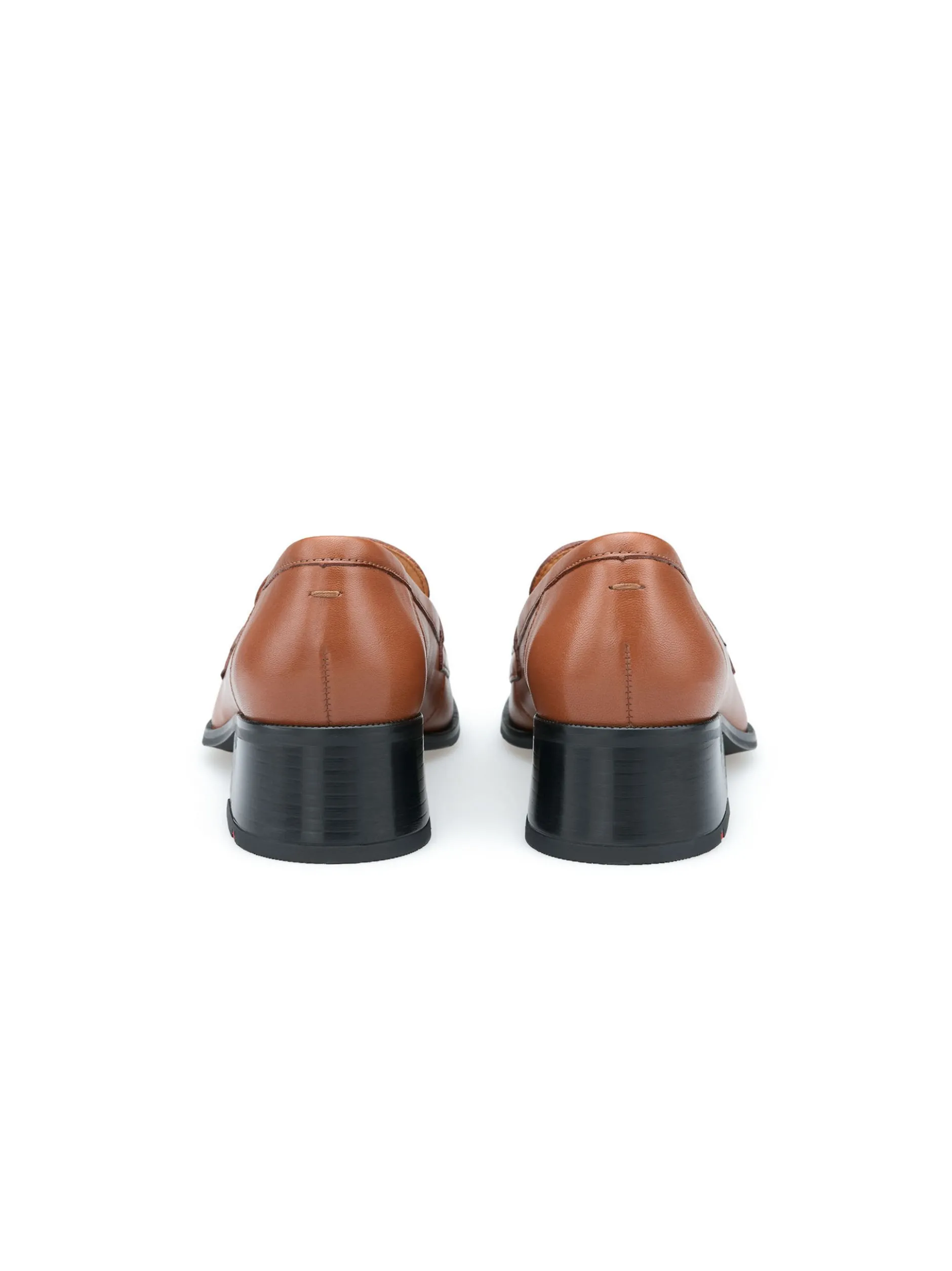 Lloyd Damen Slipper in cognac - 4,0 cm Absatz