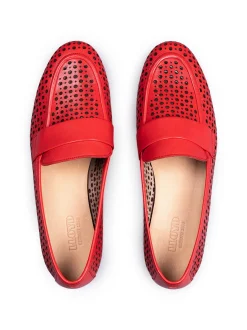 Lloyd Damen Slipper in rot