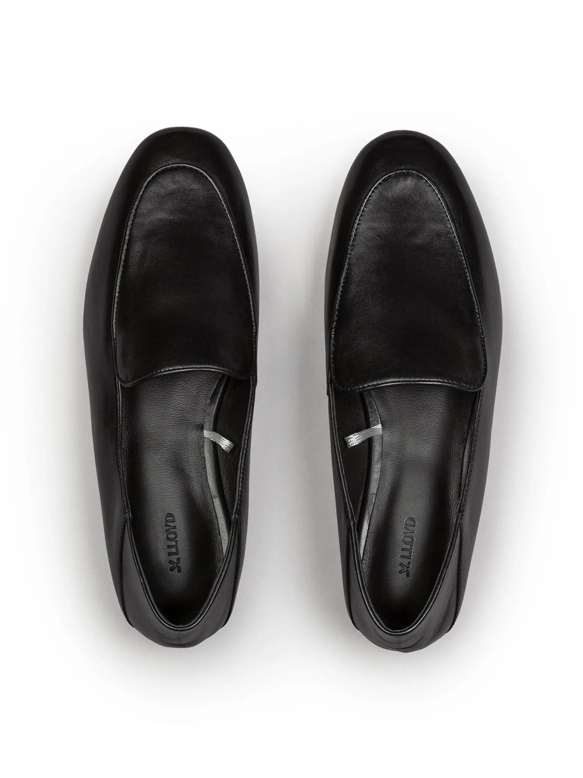 Lloyd Damen Slipper in schwarz - 0 cm Absatz