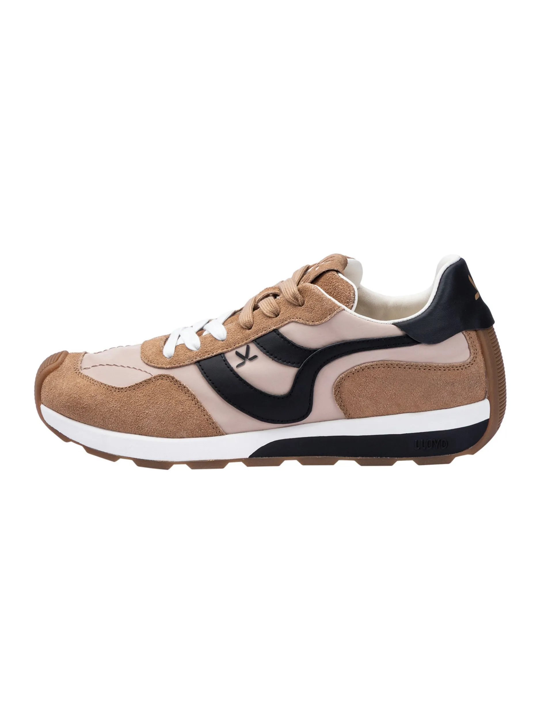 Lloyd Damen Sneaker in beige - 1,0 cm Absatz