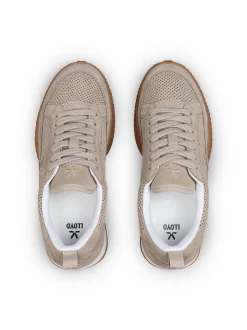 Lloyd Damen Sneaker in beige - 1,0 cm Absatz