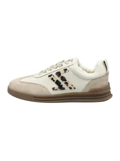 Lloyd Damen Sneaker in beige - 0 cm Absatz