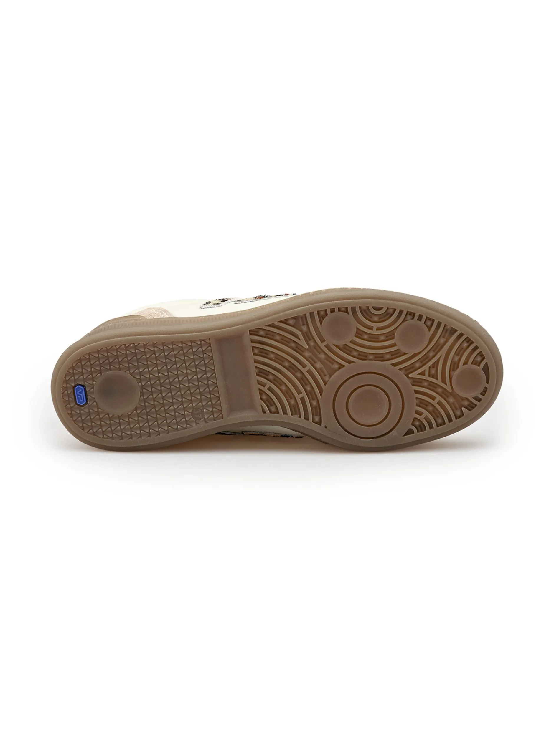 Lloyd Damen Sneaker in beige - 0 cm Absatz
