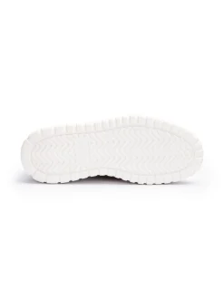 Lloyd Damen Sneaker in beige weiß - 1,5 cm Absatz