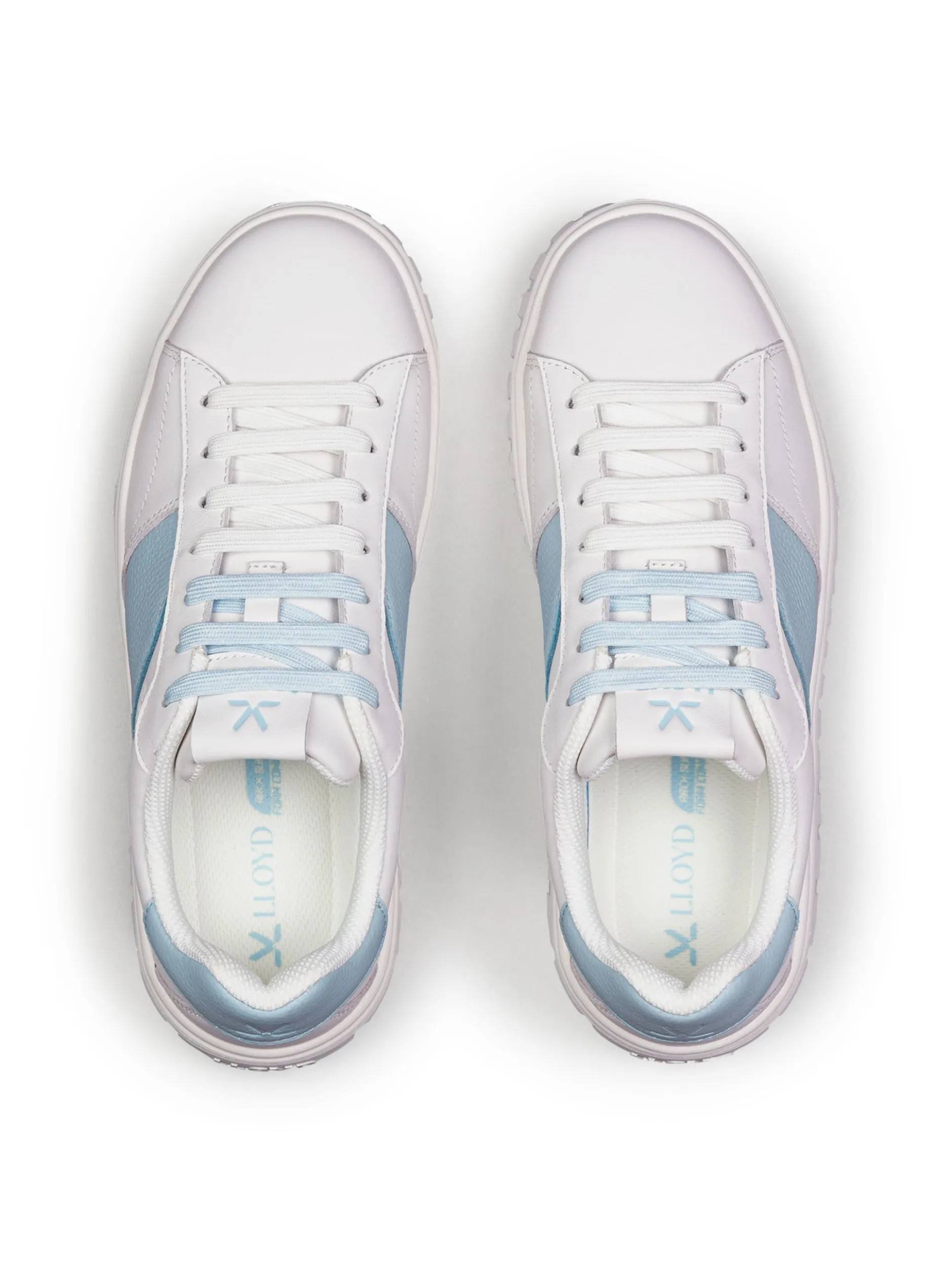 Lloyd Damen Sneaker in hellblau - 1,5 cm Absatz