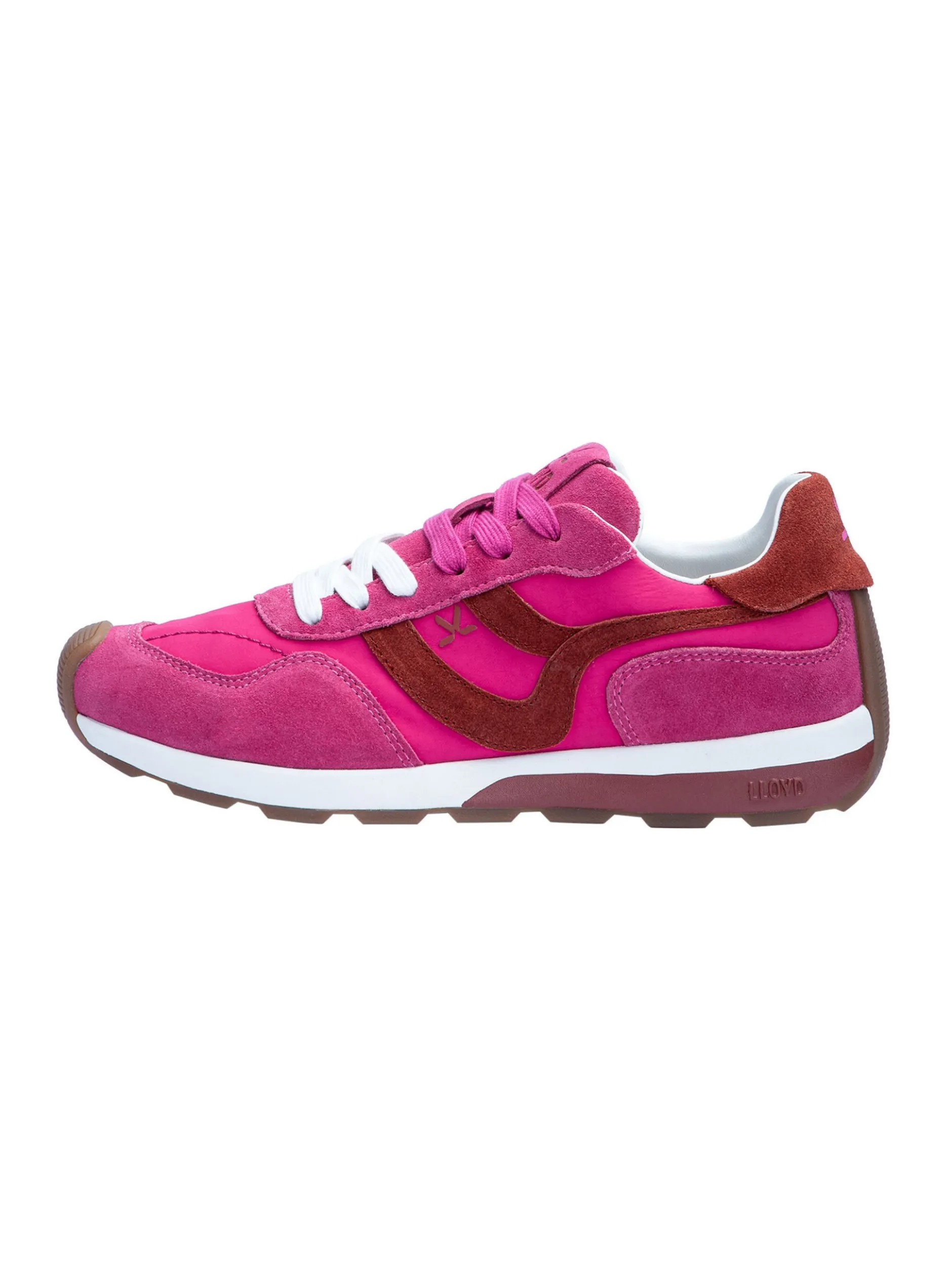 Lloyd Damen Sneaker in pink - 1,0 cm Absatz