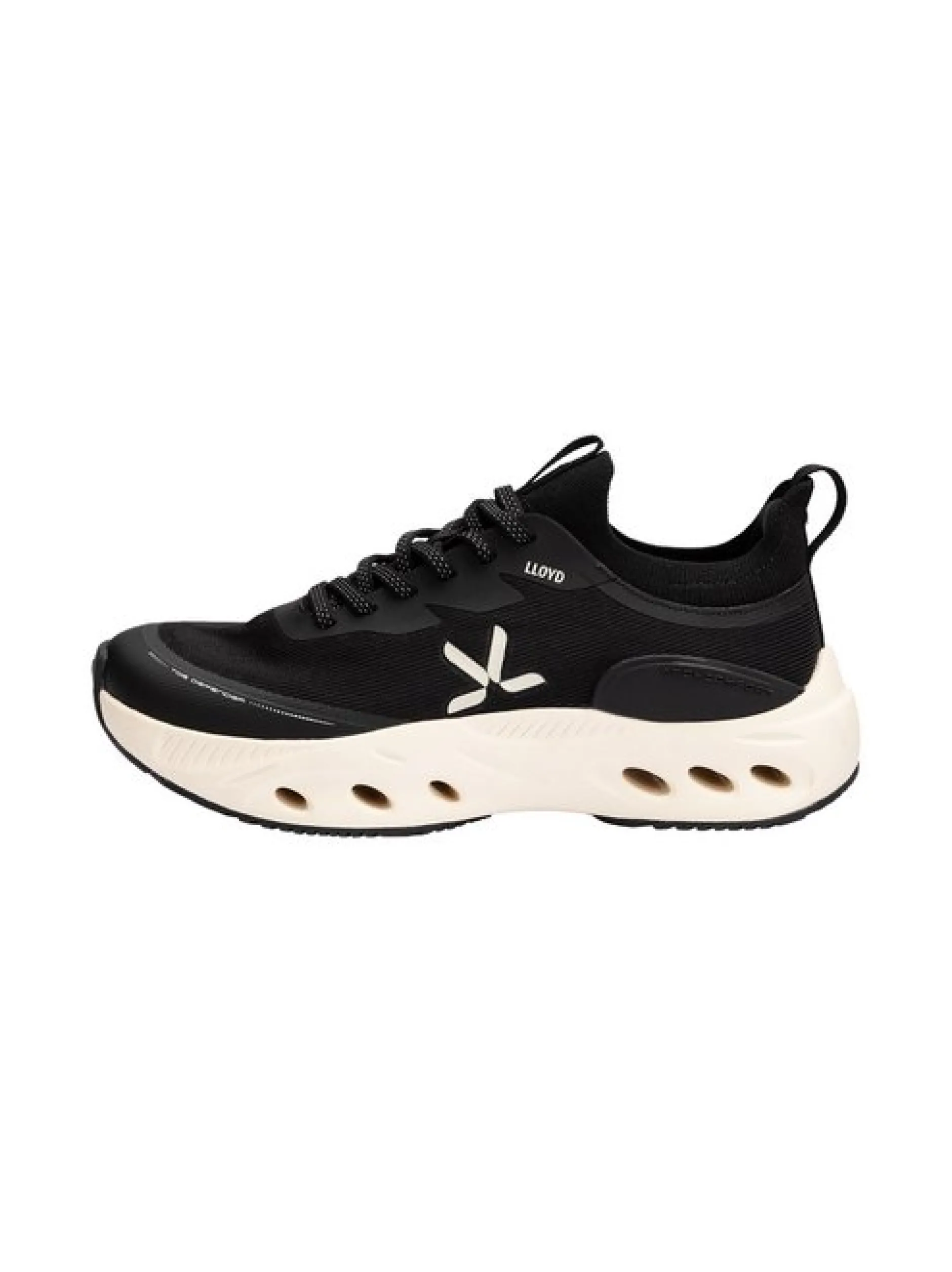 Lloyd Damen Sneaker in schwarz - 2,0 cm Absatz