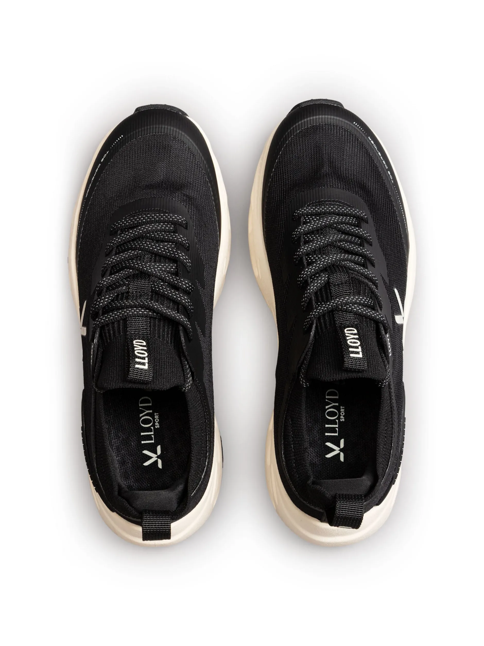 Lloyd Damen Sneaker in schwarz - 2,0 cm Absatz